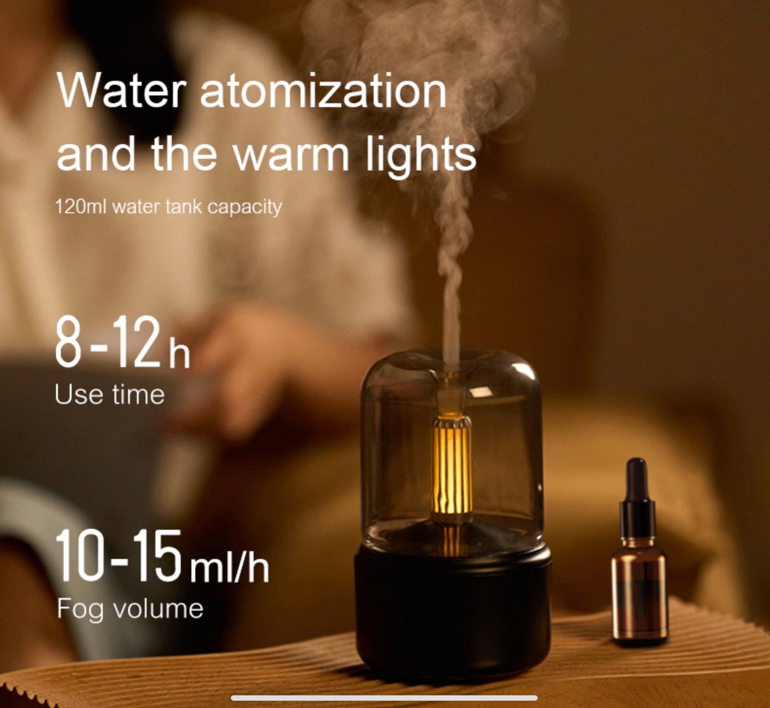 THE BEACON - Glowing Candlelight Aroma Diffuser